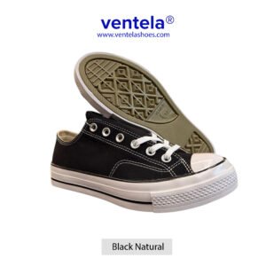 Ventela BTS 70s Low Black Natural