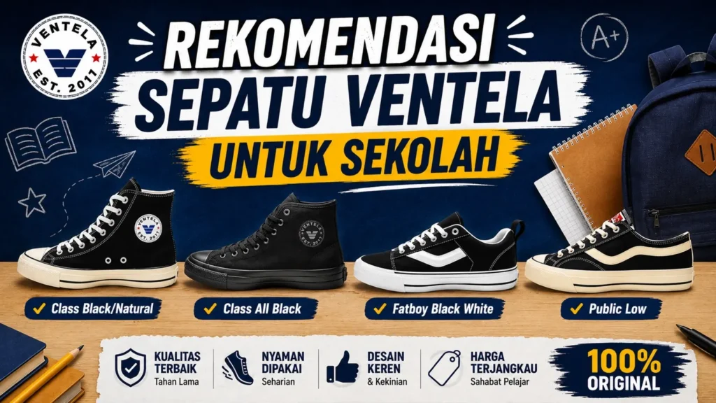 Rekomendasi Sepatu Ventela BTS